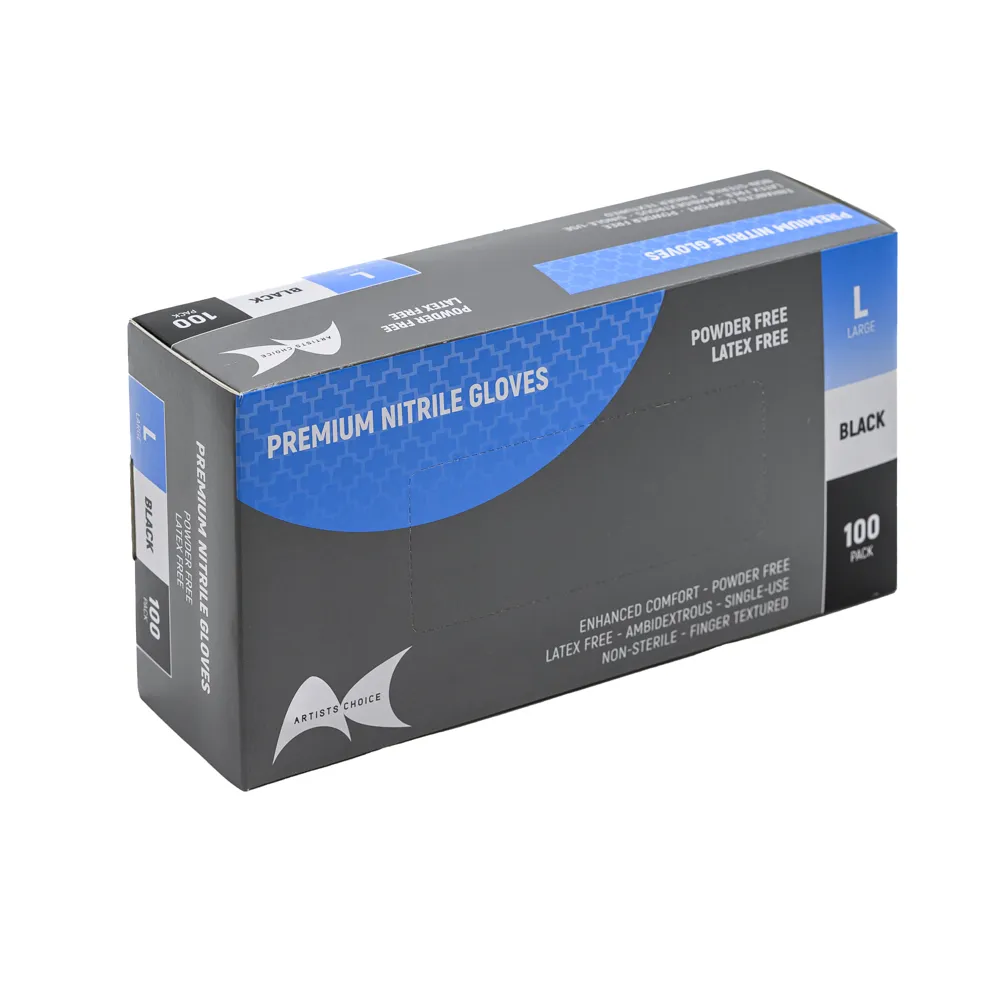 PREMIUM NITRILE GLOVES LARGE